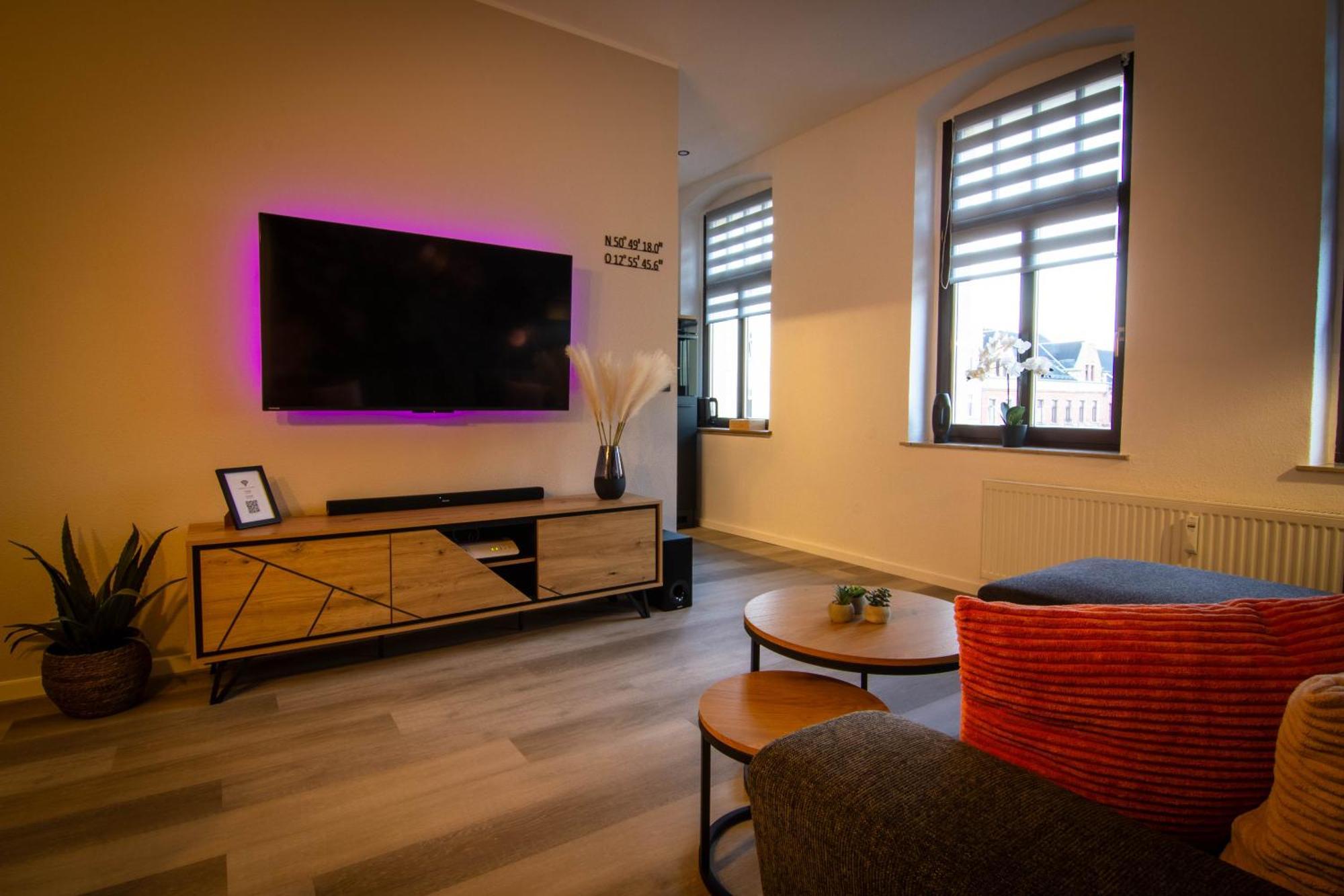 Stayfine - Smartes Design Apartment Am Uni Campus Chemnitz Exterior foto